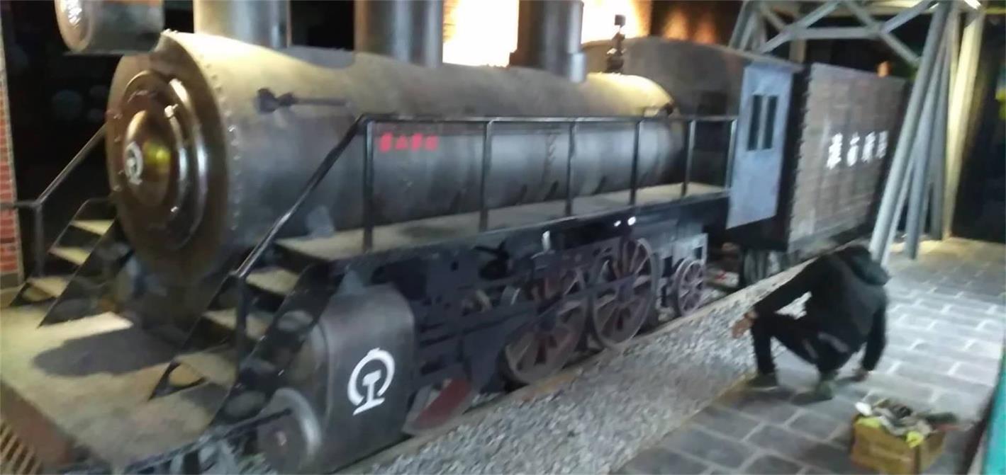 揭西县蒸汽火车模型
